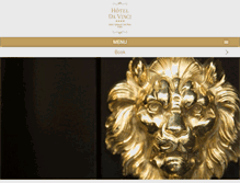 Tablet Screenshot of hoteldavinciparis.com